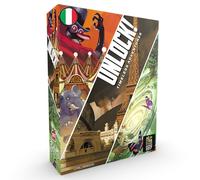 Asmodée – Escape Room de table – Unlock Timeless Adventures 8985 – Édition italienne, en couleurs
