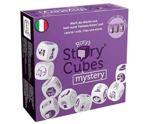 Asmodee Italie, Rory's Story Cubes Mistery (Violet), Jeu de Dés pour Créer des Histoires, Édition en Italien, 8079