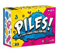 Asmodee jeu de cartes Piles! - Jeu d'action rapide pour 2 à 8 joueurs