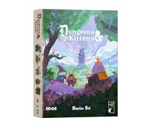 Asmodee Jeu de rôle Donjons et Chatons - Jeu de rôle Fantastique pour Animaux dans Un Monde médiéval Post-apocalyptique sain, Plaisir en Famille pour Enfants et Adultes, à partir de 8 Ans, 2 à 6