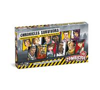 Asmodee - Jeu - Zombicide : Survivants de Chronicles - Extension avec figurines de personnages - Horreur - Tabletop Game - 2023 - 216+