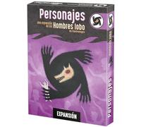 Asmodee- JUEGO DE MESA Los Hombres Lobo DE CASTRONEGRO: PERSONAJES PEGI 10 Does Not Apply Jeu Hommes Personnages, LOB04ES, Multicolore, One Size