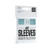 Asmodee Just Sleeves | Inner Sleeves | 100 protège-Cartes | Pochettes intérieures | Transparent | Aspect Brillant | 64x89mm | Jeu de société | Accessoire