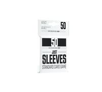 Gamegenic Protège-cartes Just Sleeves 50 pièces Dos opaque noir Brillant 66×92 mm