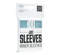 Asmodee Just Sleeves | Inner Sleeves | 100 protège-Cartes | Pochettes intérieures | Transparent | Aspect Brillant | 64x89mm | Jeu de société | Accessoire
