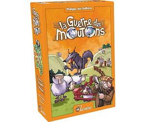 Asmodee - LA Guerre des Moutons - Jeu de Société pour Enfants dès 8 Ans - Jeu de Stratégie Amusant - Protégez Votre Troupeau du Loup! - 2 À 4 Joueurs - 30 Min - Version Française - Lui Même