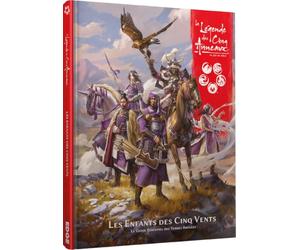 asmodee - La Légende des Cinq Anneaux - Les Enfants des Cinq Vents | Edge Studio - Extension Jeu de Rôle Légende des Cinq Anneaux - 14+ - Version Française