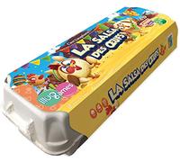 Asmodee - LA Salsa des Oeufs - Jeu de Société pour Enfants dès 7 Ans - Jeu d'action et de Rapidité Déjanté à Jouer en Famille - Oeufs Turbulents - 2 à 4 Joueurs - 15 Min - Version Française