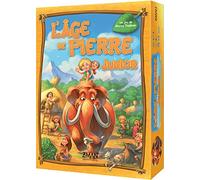 Asmodee - L'ÂGE DE Pierre : Junior - Jeu de Société pour Enfants dès 5 Ans - Jeu de Mémoire et de Collecte de Ressources - Developpe ta Tribu - 2 à 4 Joueurs - 15 Min - Version Française -Z-Man Games
