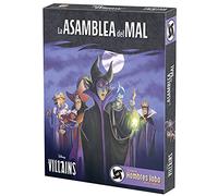 Asmodee L'Assemblée du Mal, Jeu de société de rôles cachés avec des méchants de Disney, basé sur Les Loups-garous de Castronegro, à partir de 10 Ans, de 6 à 12 Joueurs, 30 Minutes, Espagnol