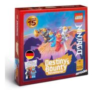Asmodee Lego® Ninjago Destiny's Bounty Adventures - Jeu de société Officiel Lego Ninjago - Jeu d'aventure coopératif pour Toute la Famille - 30 Minutes - pour 2 à 4 Joueurs - À partir de 8 Ans