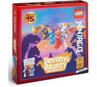 Asmodee LEGO Ninjago : Destiny's Bounty Adventures ! Le jeu de société officiel LEGO Ninjago. Jeu d'aventure coopératif pour les familles. Temps de jeu 30 minutes, pour 2 à 4 joueurs, à partir de 8