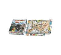 Asmodee Les Aventuriers du Rail Europe, 2-5 joueurs, 8+ ans, 419 pièces, jeu de plateau 60 min, carton/plastique, Thème Days Of Wonder, AVE02