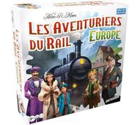 Asmodee Les AVENTURIERS du Rail : Europe Jeu de Base - Version Française - Jeu de Société et Stratégie pour Enfants dès 8 Ans - 2 à 5 Joueurs - Days of Wonder