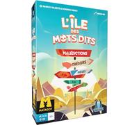 Asmodee - L'ÎLE des Mots DITS - Matagot - Jeu d’Association d’idées - Jeu société coopératif - Amis - Famille - Dès 10 Ans - 2 à 10 Joueurs - 20 Min - Version française
