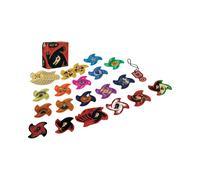 Asmodee Loups Garous Best Of : Jeu de société 8-28 joueurs, 10+ ans, Carton, Multicolore, 132x50x132mm, 2 pièces (19 rôles), Manuel Multi-langues