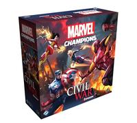 Asmodee Marvel Champion Extension de Guerre Civile - Nouveaux Héros des Méchants et Scénarios Personnalisables Jeu de Stratégie Coopératif pour Enfants et Adultes