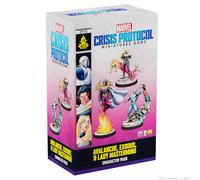 Asmodee - Marvel Crisis Protocol : Avalanche, Exodus & Lady Mastermind | Atomic Mass Games - Jeu de figurines stratégique - Dès 14 ans - 2 joueurs - multilingue