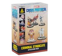 Asmodee Marvel Crisis Protocol : Criminal Syndicate Affiliation Pack Extension Jeu de Figurines à partir de 14 Ans pour 2 Joueurs 90 Minutes par Partie Espagnol/Anglais/Français