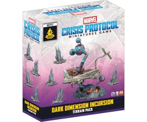 Asmodee - Marvel Crisis Protocol - Dark Dimension Incursion Terrain Pack | Atomic Mass Games - Décor Jeu de Figurines - Dès 14 ans - 2 joueurs - 90 Min - Version Multilingue