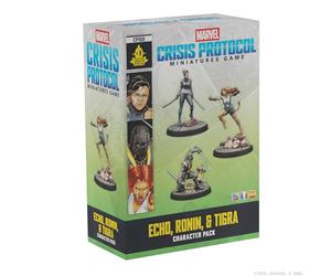 Asmodee, Marvel : Crisis Protocol - Echo, Ronin & Tigra, Character Pack, Atomic Mass Games, Tabletop, 2 Players, from Age 14+, 90-120 Minutes, English, French and Spanish
