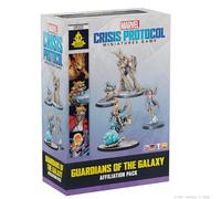 Asmodee - Marvel Crisis Protocol : Les Gardiens de la Galaxie | Atomic Mass Games - Jeu de figurines stratégique expert - set d'affiliation - dès 14 ans - 2 joueurs - multilingue
