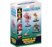 Asmodee - Marvel Crisis Protocol : Members of The Brotherhood | Atomic Mass Games - Extension jeu de figurines stratégique expert - Dès 14 ans - 2 joueurs - 90 min - multilingue
