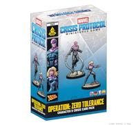 Asmodee Marvel : Crisis Protocol - Operation: Zero Tolerance Crisis Card Pack - Jeu de Figurines à partir de 14 Ans - 2 Joueurs - Temps de Jeu de 90 Minutes
