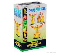 Asmodee - Marvel Crisis Protocol : Phoenix & Phoenix Déchaînée | Atomic Mass Games - Jeu de figurines de stratégie - Expert - Dès 14 ans - 2 joueurs - multilingue