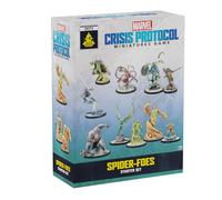 Asmodee, Marvel : Crisis Protocol - Spider-Foes, kit de démarrage, Jeu de Masse Atomique, 2 Joueurs, de l'âge 14+, 90 à 120 Minutes, Anglais, français et Espagnol