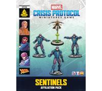 Asmodee Marvel Crisis: Protocol X-Men Sentinels Affiliation Pack Jeu de Figurines À partir de 14 Ans 2 Joueurs Temps de Jeu de 90 Minutes