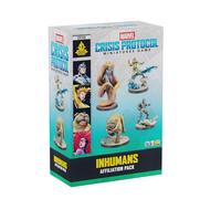 Asmodee, Marvel : protocole de Crise - Inhumains, Pack d'affiliation, Version en, Extension de Table pour 2 Joueurs de l'âge 14 avec Un Temps de Lecture de 90 à 120 Minutes, multilingue