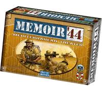 Asmodee - Memoire 44 : Extension Mediterranean Theatre - Jeu De Société Stratégique Dès 8 Ans Sur La Seconde Guerre Mondiale- 2 À 8 Joueurs - Parties De 45 À 60 Min- Version Française[Z2331]