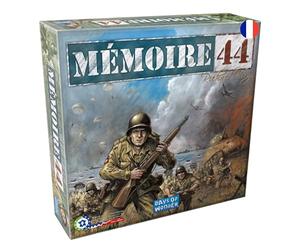 Asmodee - MEMOIRE 44 - Jeu de Société pour Enfants dès 8 Ans - Jeu de Stratégie - Revivez la Libération de la France en 1944-2 à 8 Joueurs - 30/60 Minutes - Version Française - Days of Wonder