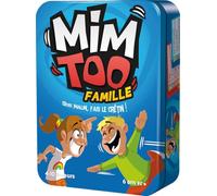 Asmodee - Mimtoo Famille - Nouvelle Édition - Jeu de Société de Mimes et de Bruitages pour Enfants dès 6 Ans - Jeu d'Ambiance Drôle et Original - 4 à 10 Joueurs - 15 Min - Version Française