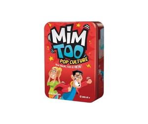 Asmodee - MIMTOO : Pop Culture - Jeu d'Ambiance Rythmé pour Adultes et Enfants dès 12 Ans - Jeu de Mimes Collectif - Thème Pop Culture - 4 à 10 Joueurs - 30 Min - Version Française