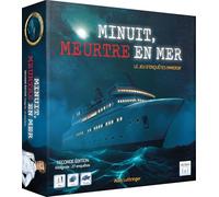 Asmodee - Minuit, Meurtre en Mer 2nde Édition - Multiface | Jeu d’enquête scénarisé - Coopératif ou Solo - Dès 14 Ans - 1 à 6 Joueurs - 30 à 90 Min - Version Française