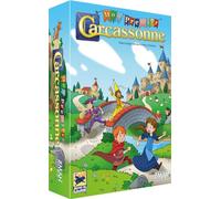 Asmodee - Mon Premier Carcassonne - Jeu de Société Famille pour Enfants dès 4 Ans - Jeu de Stratégie Amusant & Simplifié avec Placement de Tuiles - 2 à 4 Joueurs - 20 Min - en Français -Hans im Glück