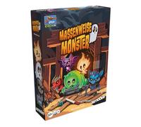 Asmodee, Monstres en Masse, Version Allemande, Jeu Familial Rapide pour 2 à 5 Joueurs à partir de 10 Ans, Jeu de Ponte avec 20 Minutes de Temps de Jeu par Partie