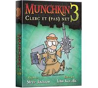 Asmodee - Munchkin - Extension 3 : Clerc et (Pas) Net | Jeu de Société Stratégie | Jeu de Cartes Humour | A partir de 10 Ans | 3 à 6 Joueurs | 60 à 90 Min | Edge Entertainment