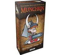 Asmodee - Munchkin Jeu de Base - Jeu de Société Drôle dès 10 Ans - Jeux de Cartes Humour - Explorer Le Donjon, Tuez Les Monstres, Pillez Le Trésor - 3 à 6 Joueurs - 60 à 90 Min - en Français - Edge