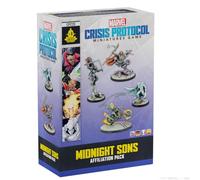 Asmodee North America Atomic Mass Games Marvel Crisis Protocol - Midnight Sons Affiliation - 2 Joueurs - À partir de 14 Ans et Plus - 90 à 120 Minutes - Allemand - Multilingue