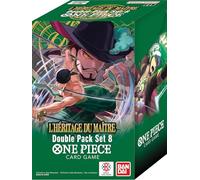 Asmodee - One Piece OP-12 Booster Double-Pack - Bandai - Jeux de société - Jeu de Cartes à Collectionner - L'héritage du maître- 30 Min - en français