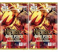 Asmodee - One Piece OP02 Premium Booster Volume 2 - Bandai - Jeu de Cartes à Collectionner JCC - en français (Lot de 2)