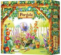 Asmodee - Pergola, Jeu de Société Thème Jardinage, Jeu de Placement de Tuiles pour 1 à 4 Joueurs avec Mode Solo, Jeu pour Adultes et Enfants à Partir de 10 Ans, 45 à 60 Min, Version Française