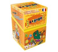 Asmodee - PERUDO- Jeu de Dés et de Bluff pour Enfants dès 8 Ans - Jeu d'Ambiance et Stratégie Familial avec 5 Dés & 1 Gobelet - Ancienne Edition - 2 à 6 Joueurs - Partie 30 Min - Zygomatic