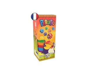 Asmodee - PERUDO Nouvelle Version - Jeu de Société d'Ambiance - 30 Min | Pour Adultes et Enfants dès 8 Ans - Secouez, Parlez, Gagnez - Jeu de dés & de Bluff - 2 à 6 Joueurs - En Français - Zygomatic