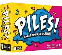 Asmodee - The Lost Boy Entertainment - Piles! - Jeux de société - Jeux de Cartes - Jeu Famille et Enfants à partir de 8 Ans - 2 à 8 Joueurs - 10 Min - Version française