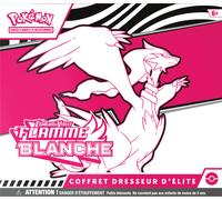 Pokémon – Coffret Dresseur d'élite Écarlate et Violet Flamme Blanche Reshiram – 1 carte promo, 9 boosters