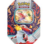Asmodee - Pokémon - Pokébox Evolutions de Paldéa : Flâmigator-ex - Jeux de société - Jeux de Cartes à Jouer et à Collectionner - A partir de 6 Ans - 1 à 2 Joueurs - Version française